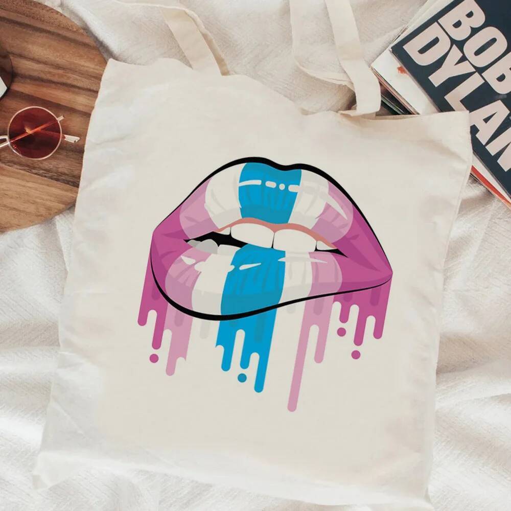Femboy tote bag shopper torba na zakupy shopping canvas sac cabas femme