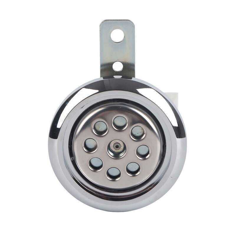 แตรมอเตอร์ไซค์กันน้ําสากล 105dB เสียงดัง 12V 85mm.พร้อมรังผึ้งโครเมียม Auto Pro Zone