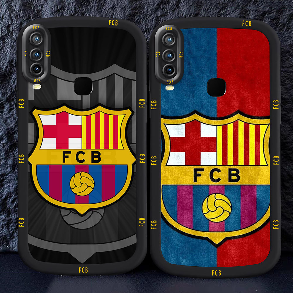 อ่อนนุ่มเคสโทรศัพท์หรับ VIVO Y15 Y17 Y12 Y91 Y93 Y95 Y91C M26 FC-Barce_lona
