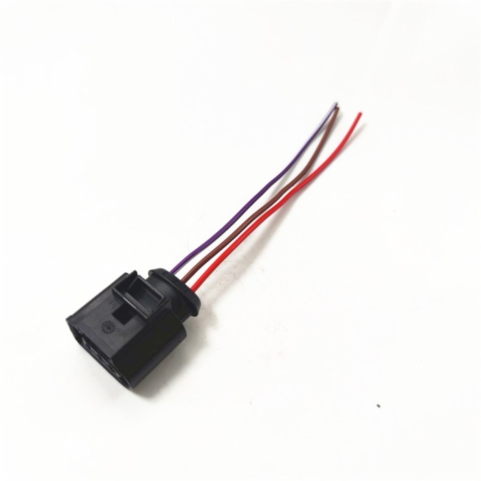 3Pin การใช้ความดัน Sensor ปลั๊กสําหรับ VW Passat B7 Golf MK7 Jetta Tiguan AUDI A3 8V A4 B8 A6 C7 Sko