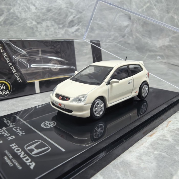 PARA64 1/64 Honda Civic TYPE R EP3 2001 โมเดลรถอัลลอย