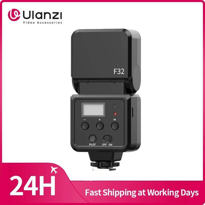 Ulanzi F32 กล้องแฟลช Speedlite ไร้สายกล้อง Speedlite สําหรับ Sony สําหรับ Canon สําหรับ Nikon สําหรั
