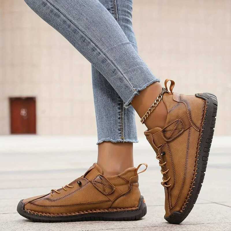 C Summer Shoes Woman Platform Leisure Loafers Handmade Breathable Sneakers Moccasins Ury Brand Boat