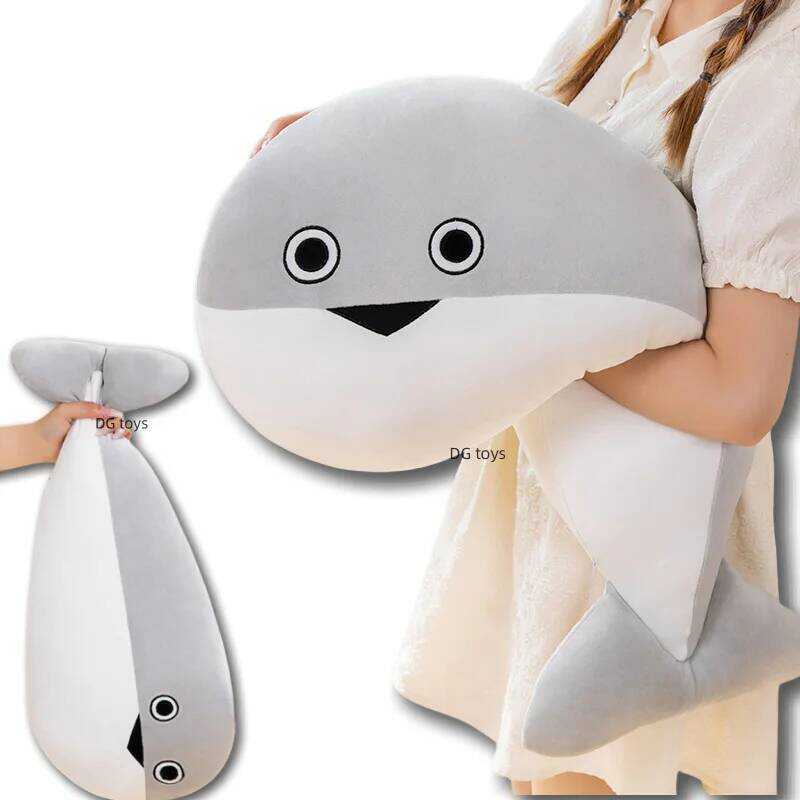 C Sakaban Fish Plushie Sacabambaspis Janvieri Throw Pillow Simulation Puffer Doll Stuffed Animals S