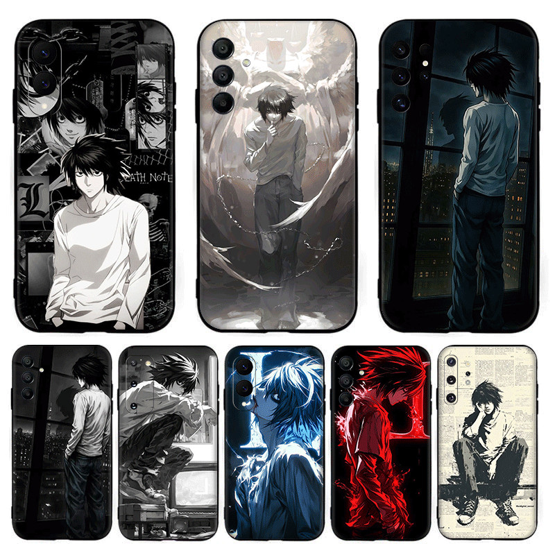 Death Note Anime L กฎหมาย ct.5 สําหรับ Samsung J4 J6 J8 Plus หรือ Prime J2 J5 J7 Core J730 J7 Pro S6