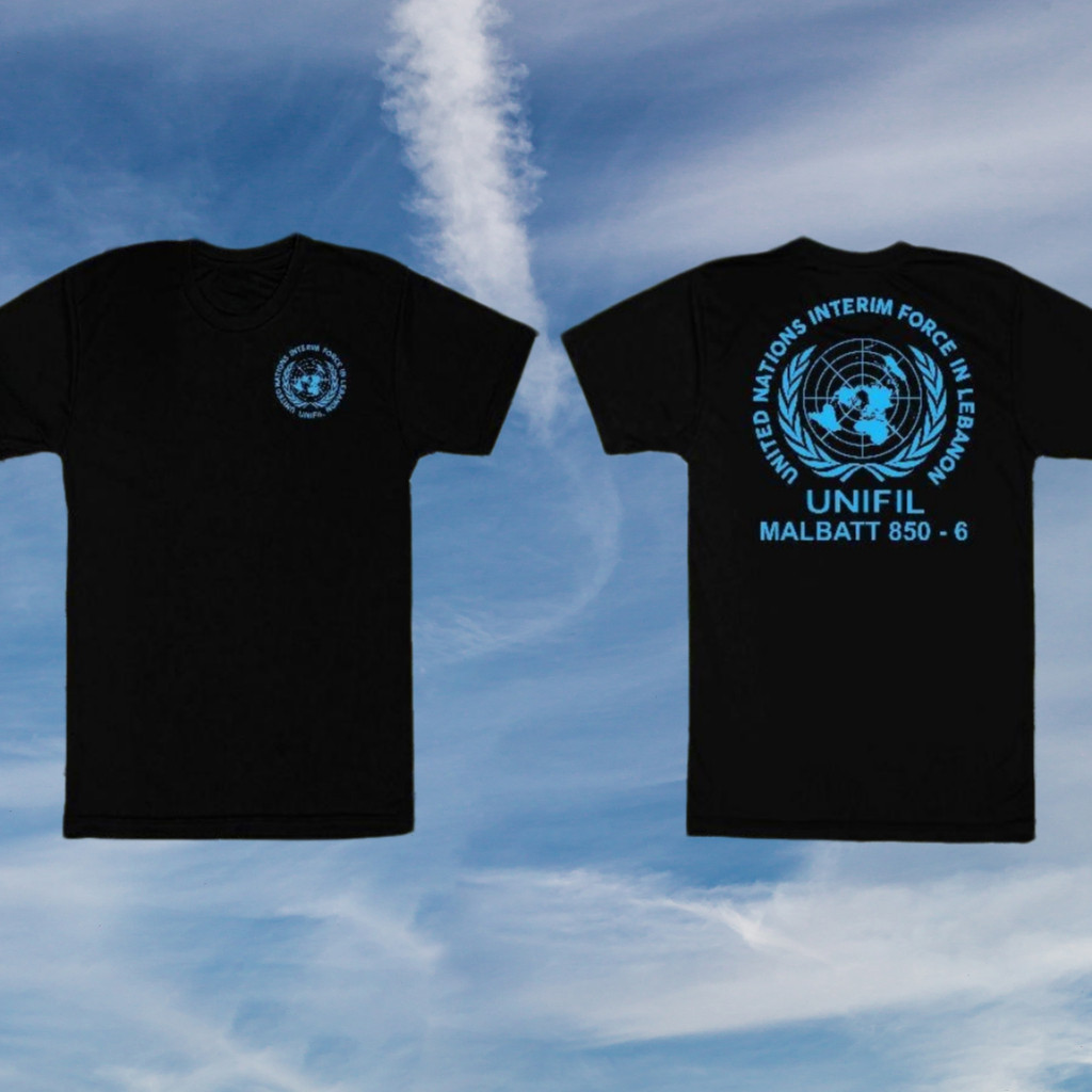 MALBATT 850-6 UNIFIL Lebanon เสื้อยืด Pledge สําหรับ Peace Battalion Tee‌