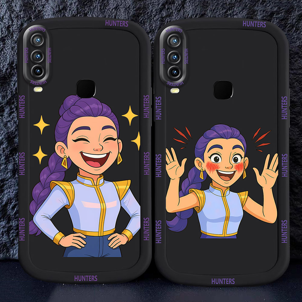 อ่อนนุ่มเคสโทรศัพท์หรับ VIVO Y15 Y17 Y12 Y91 Y93 Y95 Y91C M34 Kpop Demon Hunters