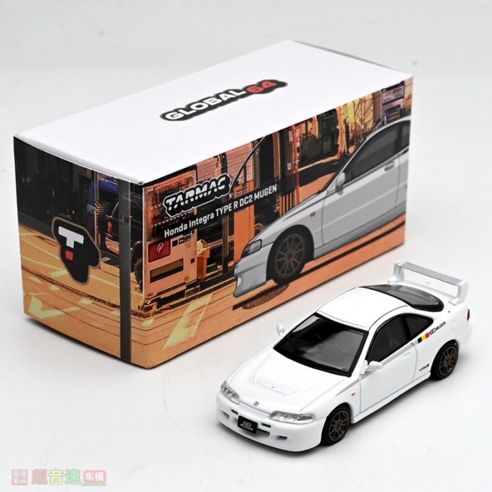 TW 1: 64 Honda Hard Sweet Potato Unlimited Integra TYPE R DC2 MUGEN โมเดลรถอัลลอย