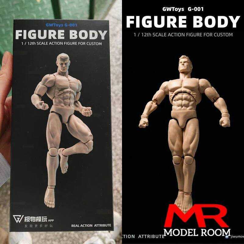 C Gwtoys G001 1/12 Male Strong Muscular 16Cm Soldier Er Flexible Action Figure Articulated For Cust