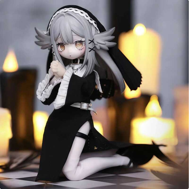 C Creaters's Meki Series 1/12 Mjd Bd Box Joint Movable Doll 13Cm Anime Action Figure Desop Ornament