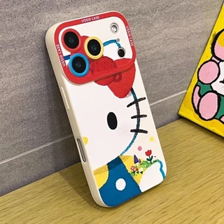 [แมวน่ารักใหม่] เคสโทรศัพท์ ไอโฟน 17โปรแม็กซ์16/15 โซ่แขวน 14/13 ซิลิโคน 12