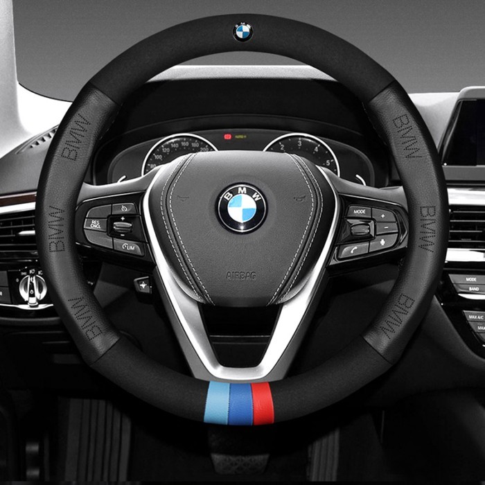 เหมาะสําหรับ BMW หนังพวงมาลัยสําหรับใหม่ 3 Series 5 Series 1 Series 2 Series 4 Series 7 Series X1X3X