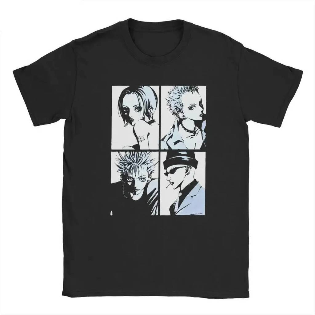 Duxuan07 NANA Osaki Tเสื้อลําลองHarajuku Streetwearเสื้อผ้าญี่ปุ่นTเสื้อแฟชั่นRock Punkแขนสั้นPlusขน