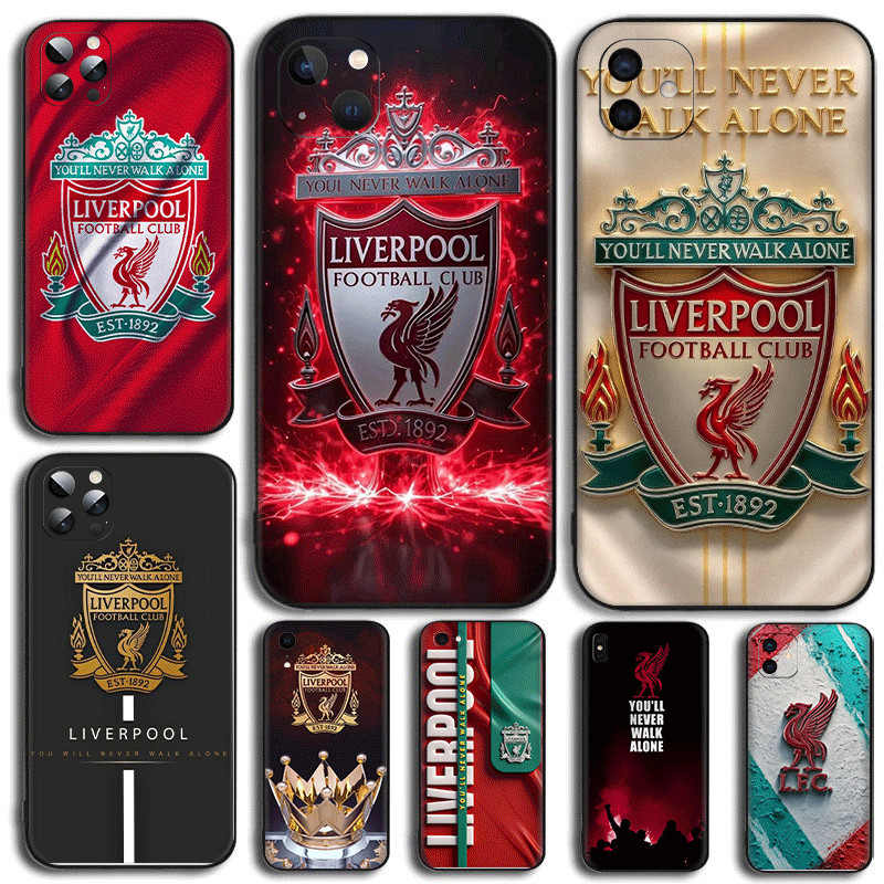 สําหรับiPhone 5 5s SE 6 6s Plus 7 8 Plus SE X XR XS Max 11 Pro 12 ความเข้ากันได้TPUเคสโทรศัพท์นุ่มฝาครอบป้องกันฟุตบอลClub Liverpool LFCกรณีbc.5
