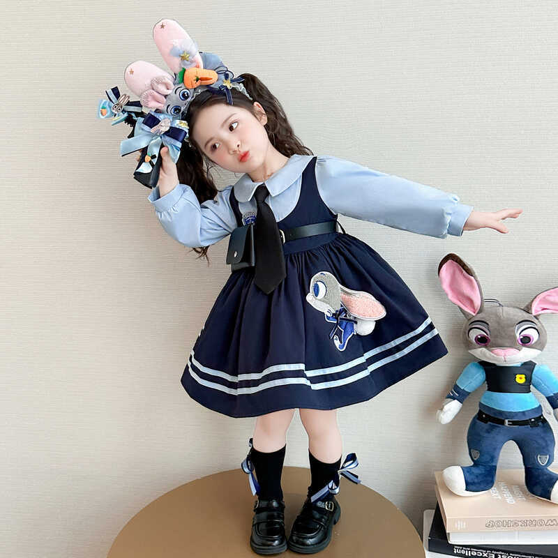 [Brand] Judy Rabbit Police Officer Dress Girl Lolita Princess Dress ชุดสูทน่ารัก