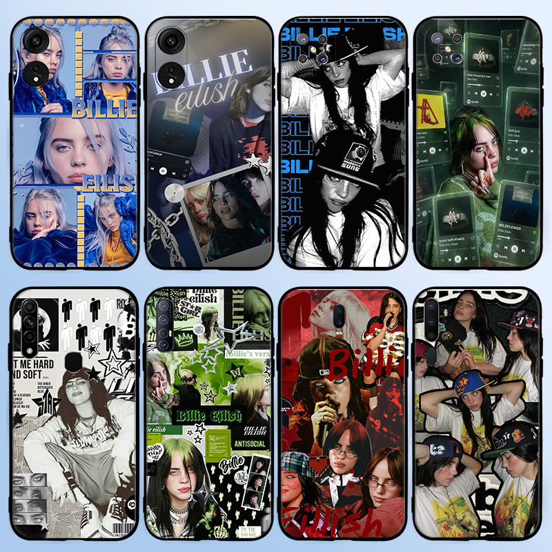 สําหรับ OPPO R9 F1 Plus R9S Reno 2 2Z 2F 3 4 Pro 5 5F Lite 5K Billie Eilish 6Y11 Soft TPU ซิลิโคนเคส