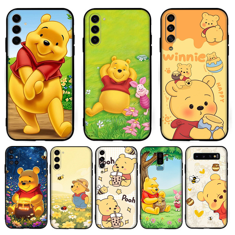 SAMSUNG สําหรับSamsung A07 A17 A56 A36 A26 S25 Fe Edge Plus Ultraการ์ตูนWinnnie the Poohปลอก 5Y22 สี