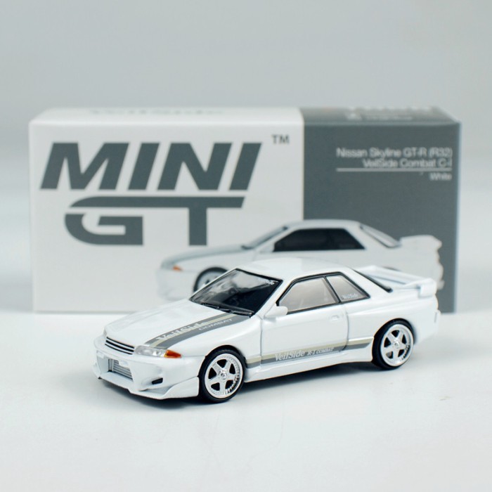 MINIGT 1: 64 Skyline Skyline GTR R32 VeilSide Alloy Car Model ผลิตภัณฑ์สําเร็จรูป