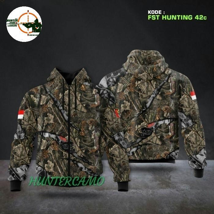 Jaket pria/jasket camo/jaket /Pree order jaket Hoodie - XXL