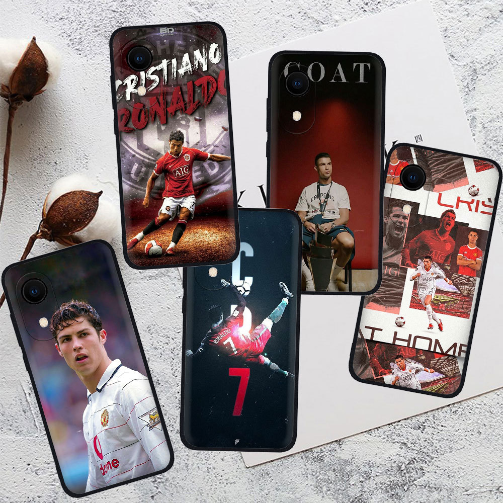 เคสโทรศัพท์แบบนุ่ม C5M7 Cristiano Ronaldo Samsung Galaxy A16 A06 A55 A35 M35 M55 M55S M15