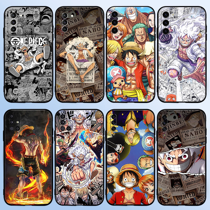 SAMSUNG สําหรับSamsung S20 S21 S23 S24 Plus Lite Fe Ultraการ์ตูนอะนิเมะOne piece 6Y11 Soft TPUซิลิโค