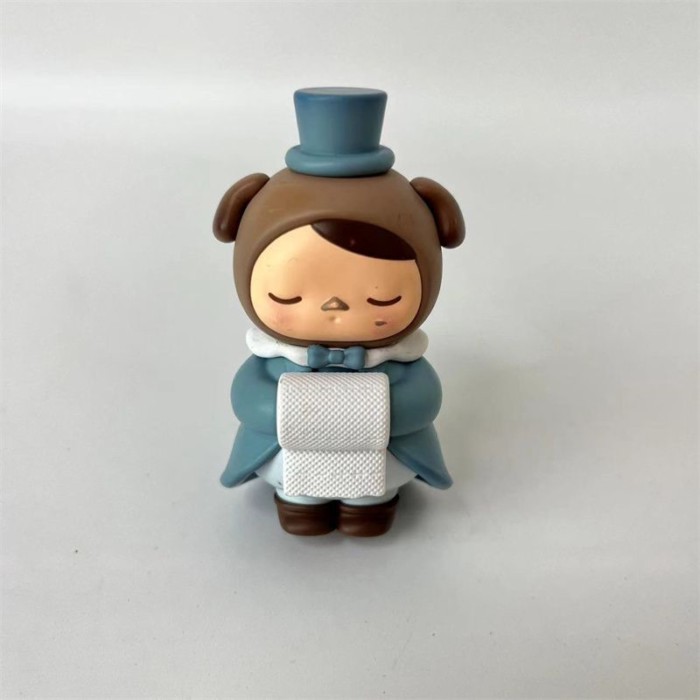 Bulk POPMART POPMART PUCKY PUCKY Elf Home Time Series รูปของขวัญน่ารักรุ่นรถ
