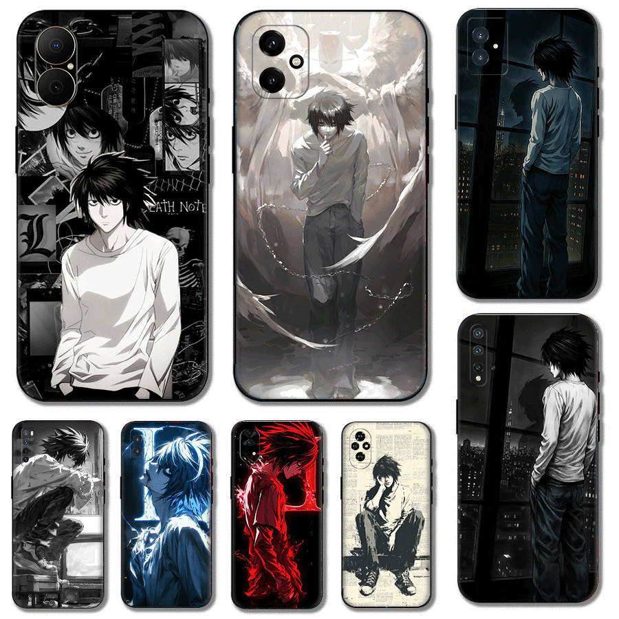 Death Note Anime L กฎหมาย ct.5 สําหรับ Huawei Y9A Y6 Y5 Y6s Prime Pro Y7 Y9 ความเข้ากันได้ TPU เคสโท