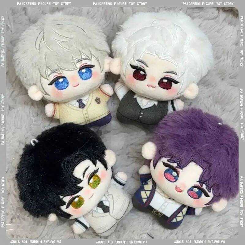 C 10Cm Anime Love And Deepspace Caleb Sylus Rafayel Zayne Xavier Mini Plush Doll Adorable Soft Star