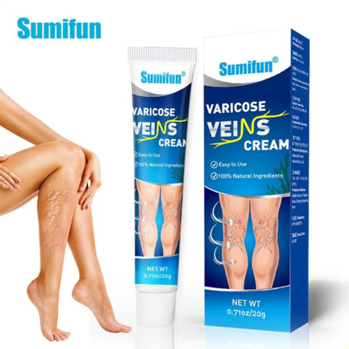 3 Sumifun ครีมเส้นเลือดขอดสําหรับหลอดเลือดดําและขาลาย 20g b87