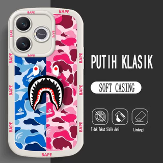 อ่อนนุ่มเคสโทรศัพท์หรับ Infinix Smart HOT 30i 8 HD 5 7 40i Plus Pro M52 ba_pe shark
