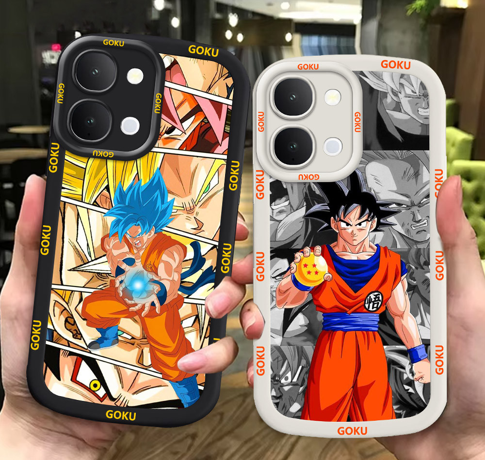 G68 Dragon Ball ขาวดำเคสโทรศัพท์หรับ VIVO Y02 Y02t Y02S Y02a Y35 Y22 Y22S ปก