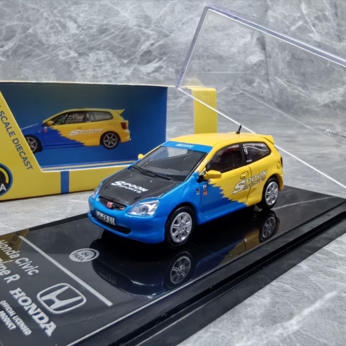 PARA64 1/64 Honda Civic TYPE R EP3 โมเดลรถอัลลอย