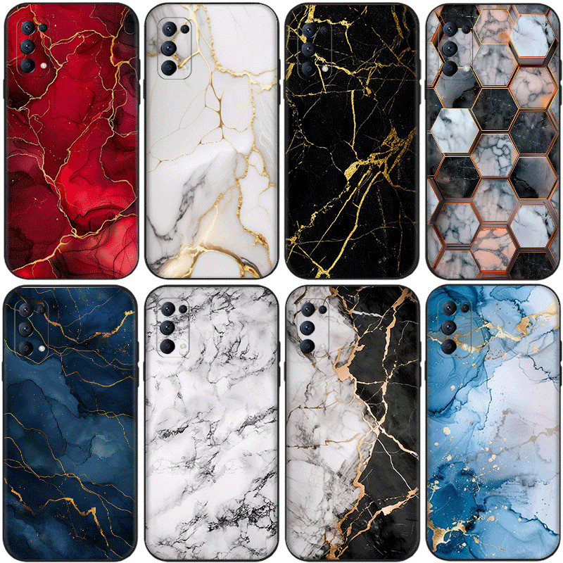 สําหรับ OPPO F5 A73 F7 F9 Pro A7X A9 F11 F17 F25 Pro F19 A74 F19 Pro Plus F27 TPU สีดําเคสโทรศัพท์นุ