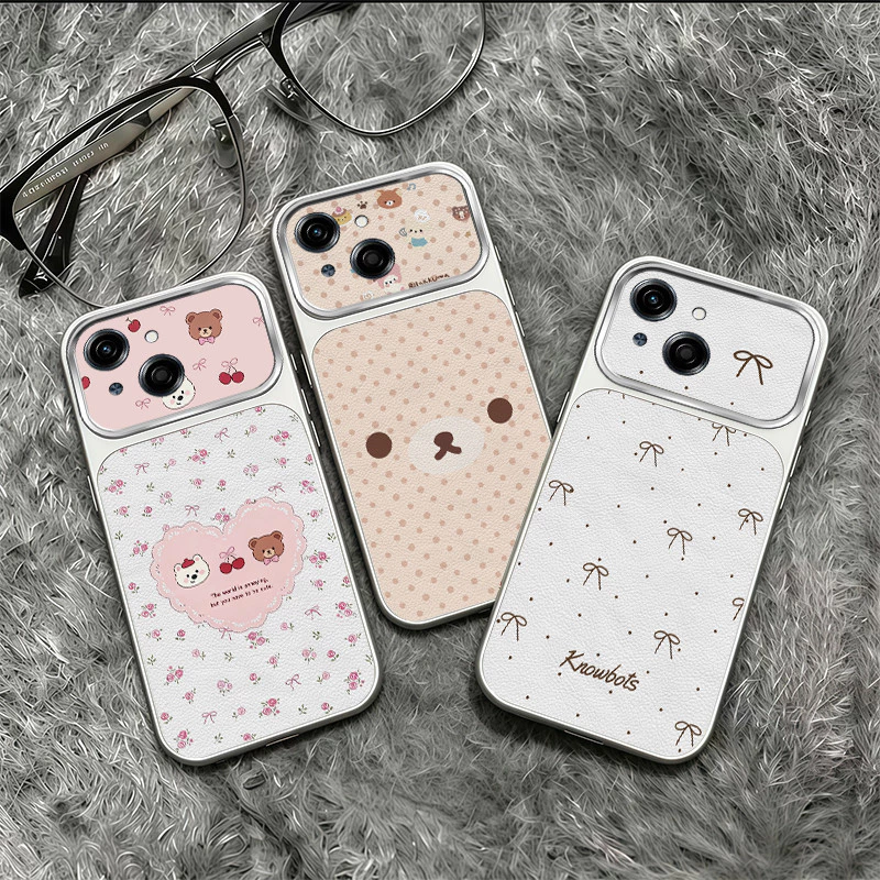 เหมาะสําหรับ Tecno spark GO 1 2025 เคสโทรศัพท์ ดีไซน์ใหม่ love หมี โบว์ กันกระแทก soft Case TPDT20