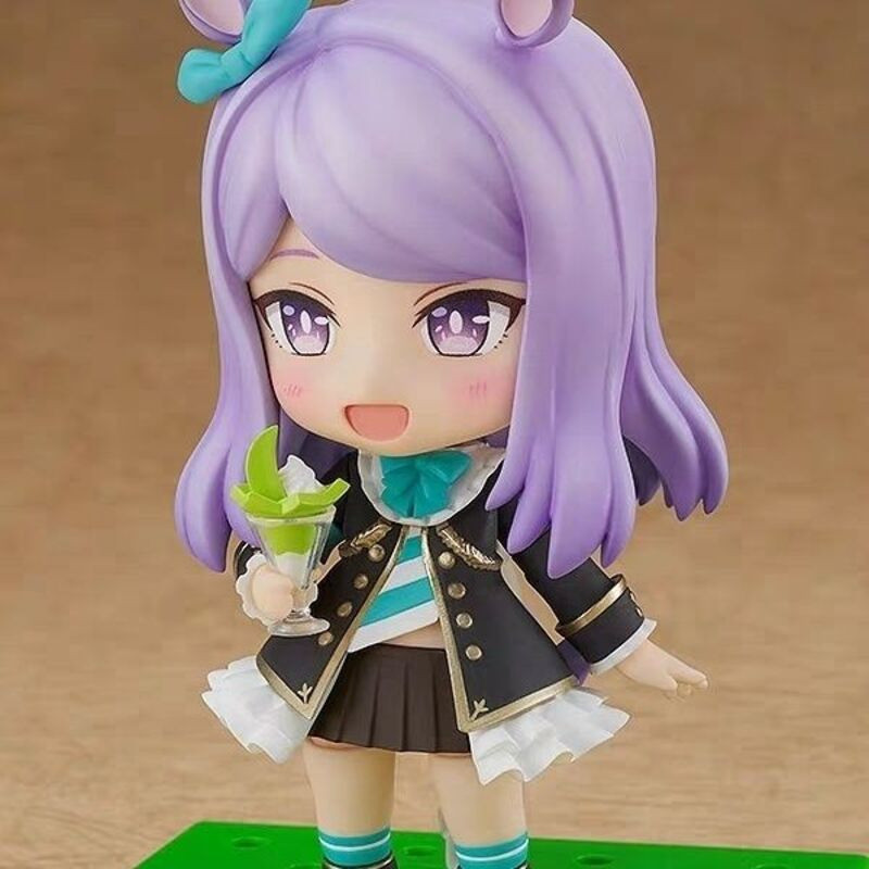 ของเล่น Vivi อะนิเมะในประเทศรุ่น Q Nendoroid 2037 Horse Racing Lady Eye White McQueen เครื่องประดับร