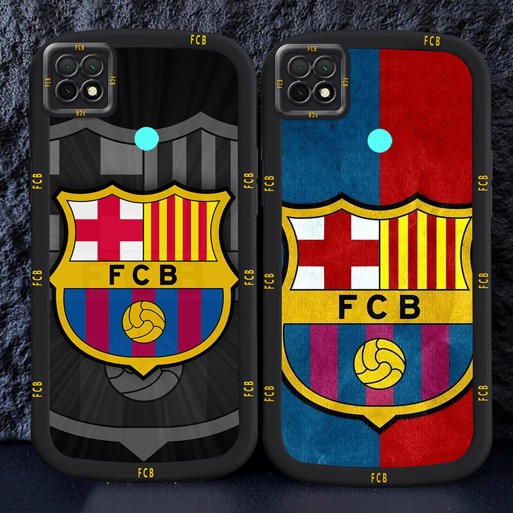 อ่อนนุ่มเคสโทรศัพท์หรับ Realme C11 C20 C21Y C20a 2021 M26 FC-Barce_lona