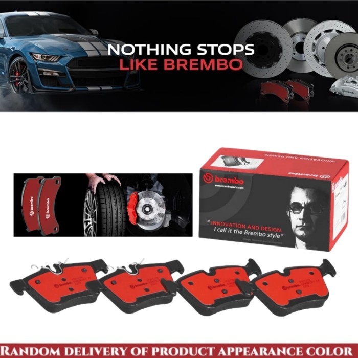 Brembo P50122N Rear Brake Pad Fit for MERCEDES-BENZ W205 C200L C260L C260 AMG 0084201420 A000420860