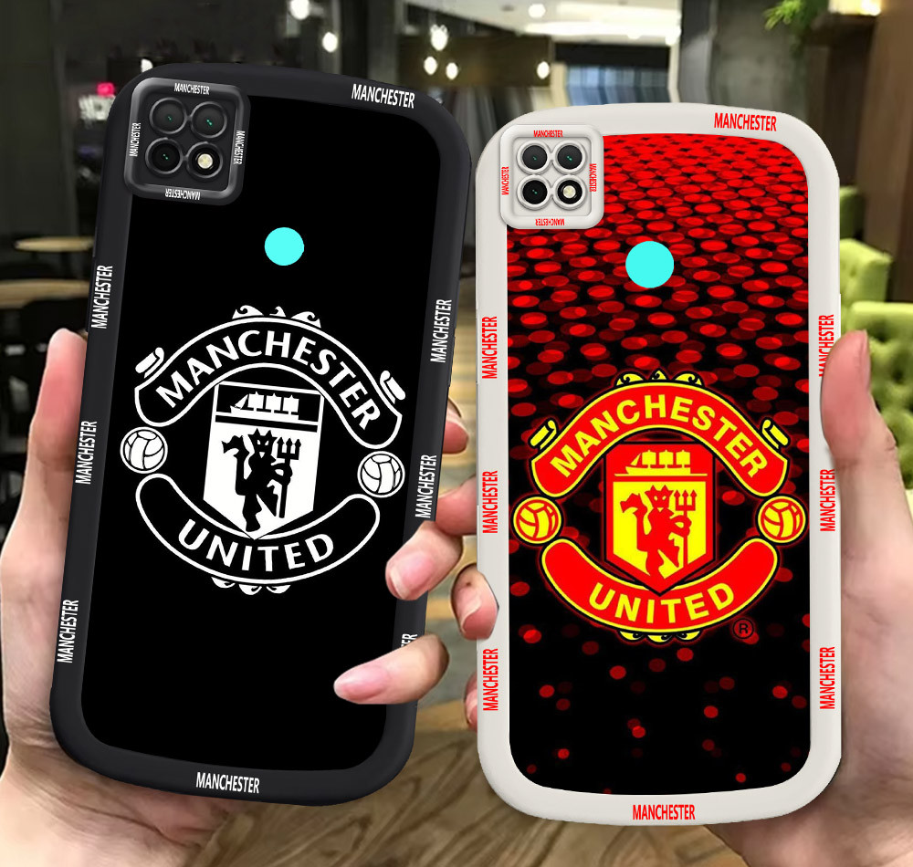 G55 Klub FC ขาวดำเคสโทรศัพท์หรับ Realme C11 C20 C20a C21Y 2021 ปก