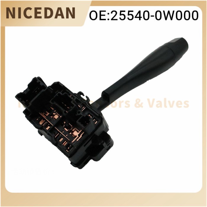 25540-0W000 Turn Signal Switch Headlamp Dimmer Switch for Nissan Pathfinder 1996-2001 New 25540 0W0