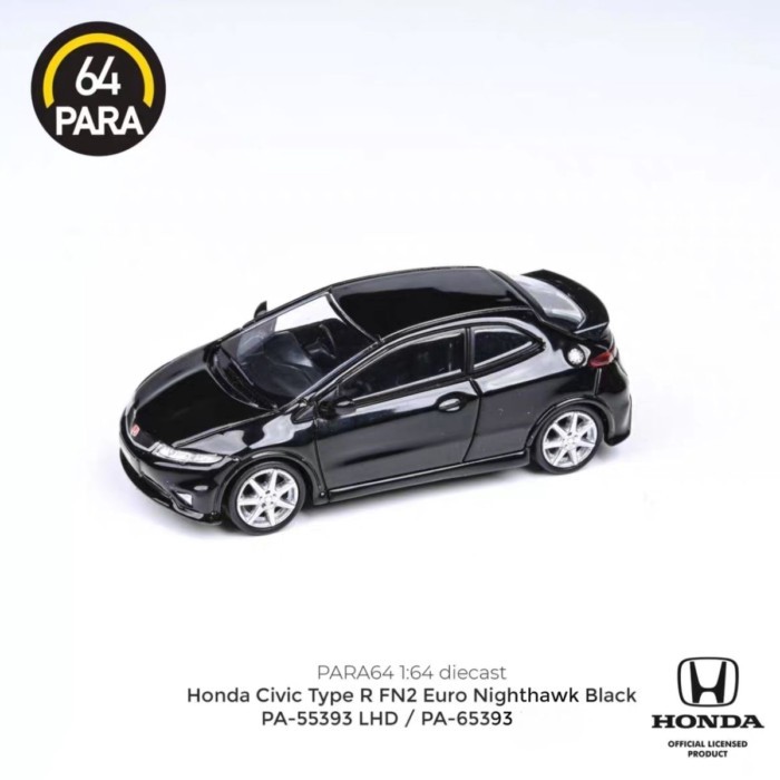 PARA64 1/64 Honda Civic Type R FN2 Euro Civic FN2 การตกแต่งโมเดลรถ