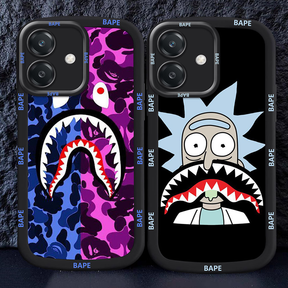 อ่อนนุ่มเคสโทรศัพท์หรับ OPPO A79 A5 Pro 5G M38 shark ba_pe