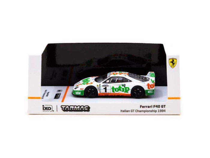 Tarmac Works 1: 64 Ferrari Ferrari Ferrari F40 GTโมเดลรถโลหะผสมของสะสม