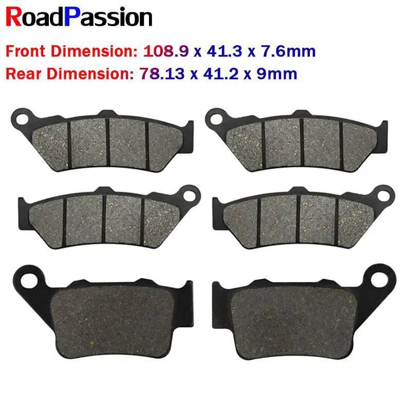 รถจักรยานยนต์ด้านหน้าด้านหลังเบรคแผ่นดิสก์สําหรับ BMW C1 125 200 G650X F700GS F750GS F800GS F850GS F