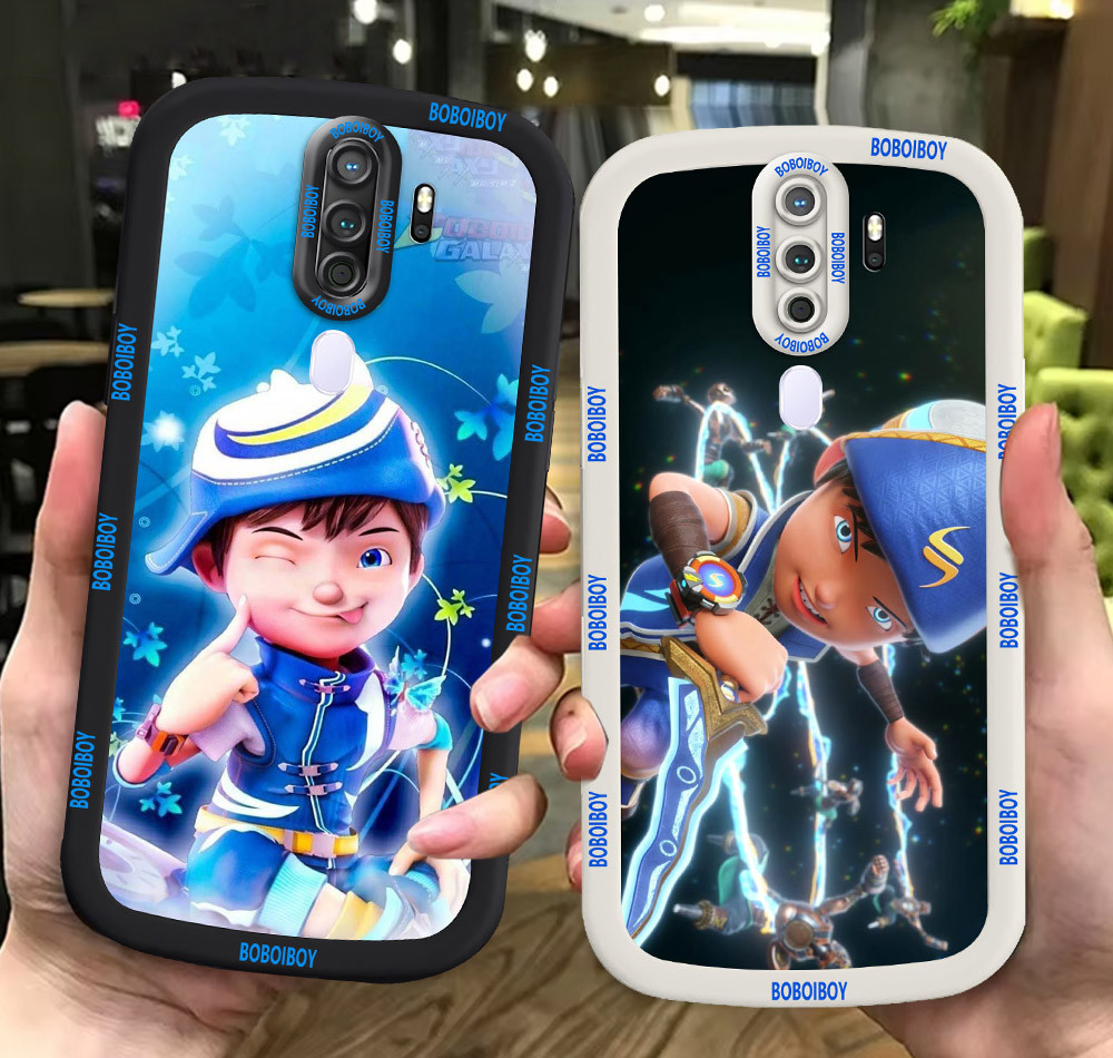 G69 BoBoiBoy ขาวดำเคสโทรศัพท์หรับ OPPO A9 A5 2020 ปก