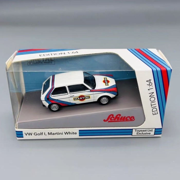 Schuco Schuco 1/64 Volkswagen VW Golf I Martini White Martini Fleet Model
