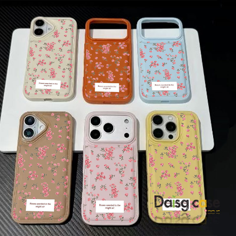 สําหรับ IPhone 17 Air 16 15 14 13 12 11 Pro Max X XR XS Max 7 8 Plus Hati สีดําเคสโทรศัพท์ปกอ่อน