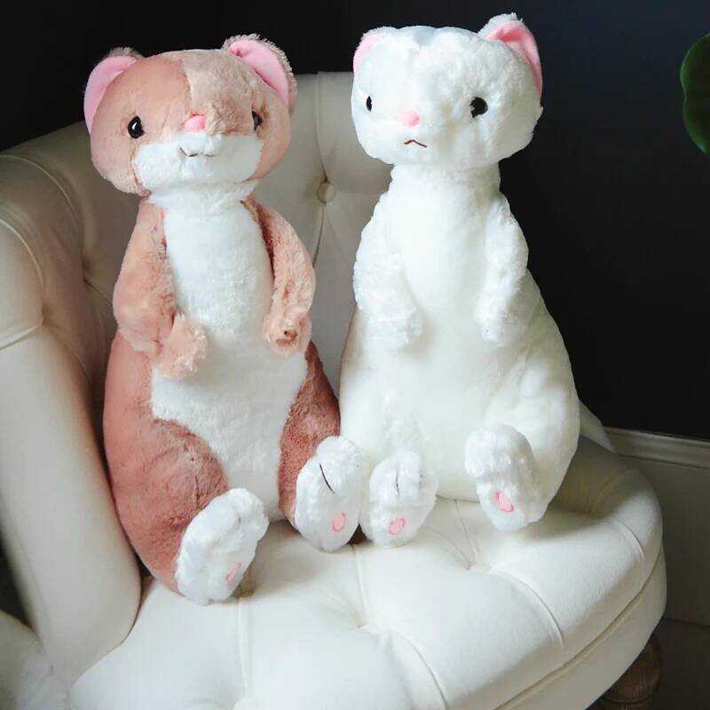 C 50Cm Lilelike Plush Toys Ferret Stuffed Soft Cartoon Animal Doll Christmas Present Kids