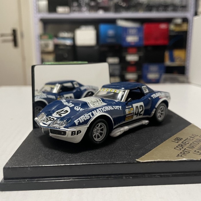 1: 43 Vitesse Corvette C3 1975 Chevrolet Corvette Racing Car Model
