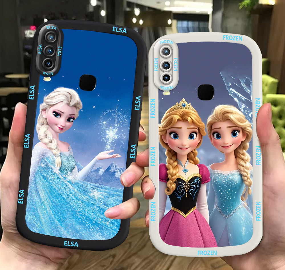 G34 Frozen ขาวดำเคสโทรศัพท์หรับ VIVO Y17 Y91 Y91C Y93 Y95 Y12 Y15 ปก