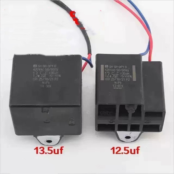 เหมาะสําหรับเครื่องซักผ้าอัตโนมัติเต็มรูปแบบเริ่มต้นตัวเก็บประจุ CBB65D SH-DPYD 13.5UF + 36UH 420V P